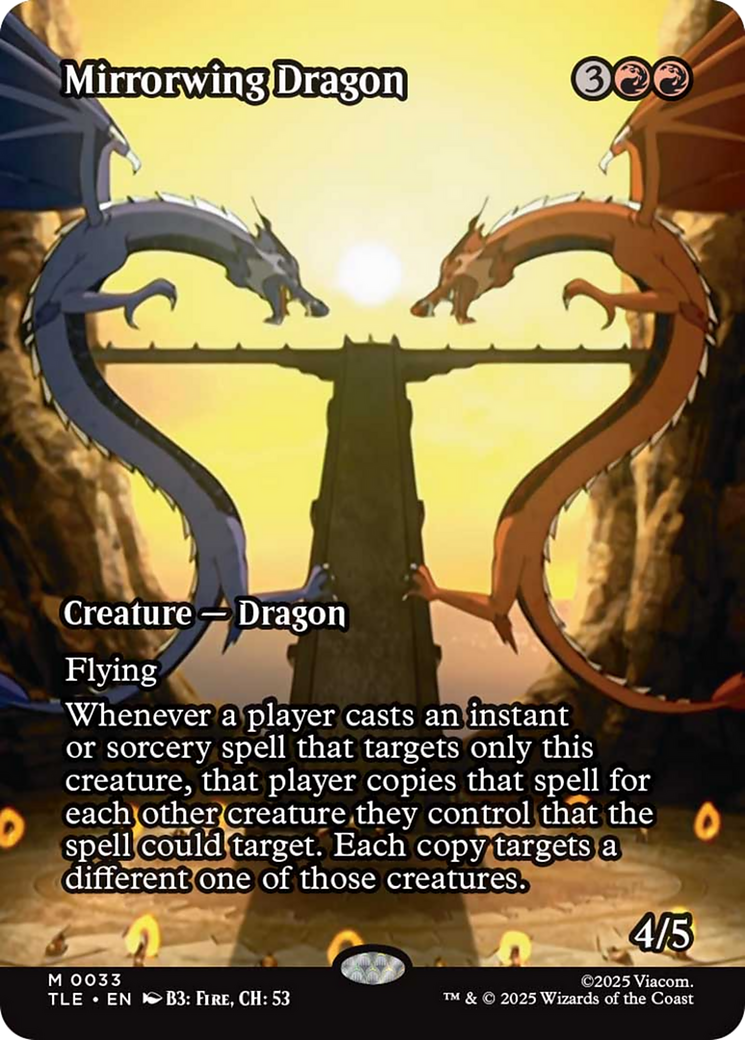 Mirrorwing Dragon (Borderless) [Avatar: The Last Airbender: Eternal-Legal] | Card Citadel