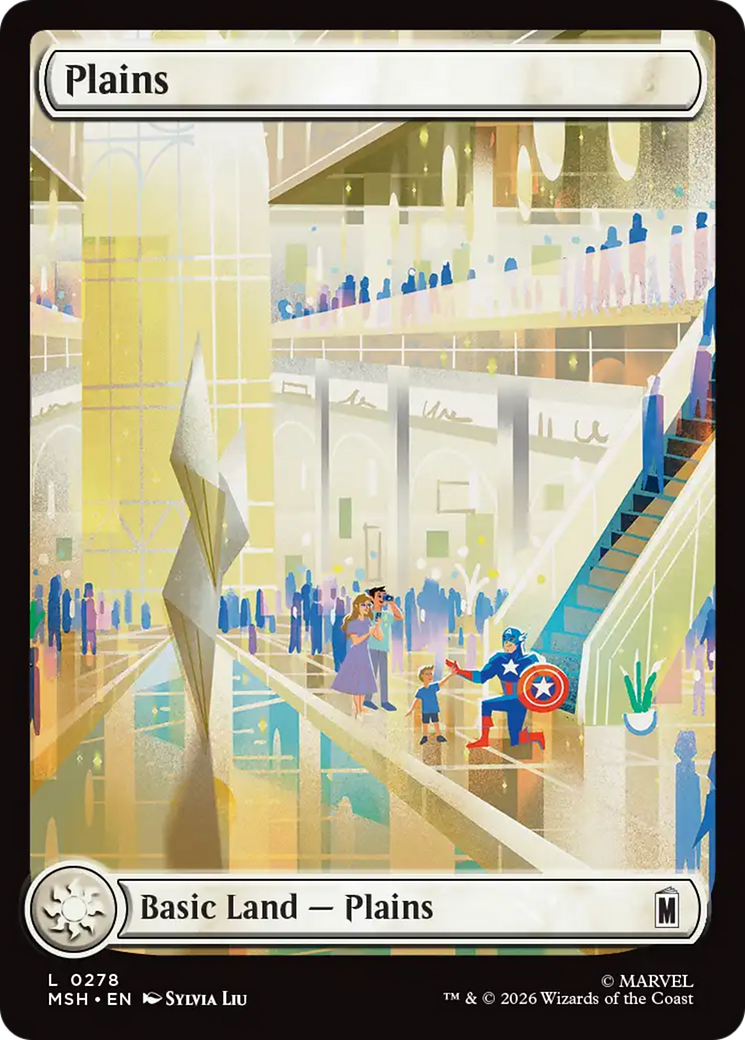 Plains (0278) [Marvel Super Heroes] | Card Citadel
