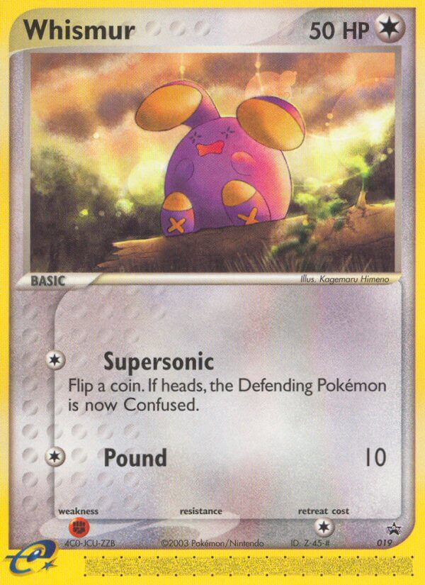 Whismur (019) [Nintendo: Black Star Promos] | Card Citadel