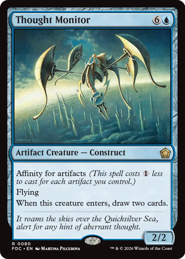 Thought Monitor [Foundations Commander] | Card Citadel