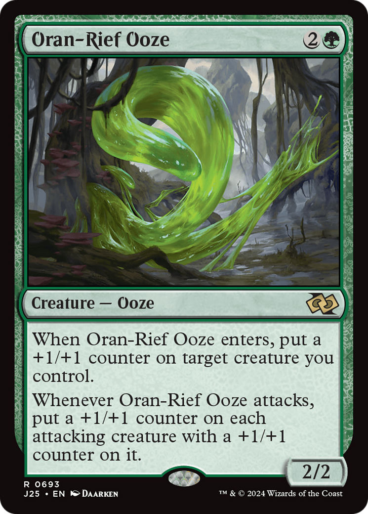 Oran-Rief Ooze [Foundations Jumpstart] | Card Citadel