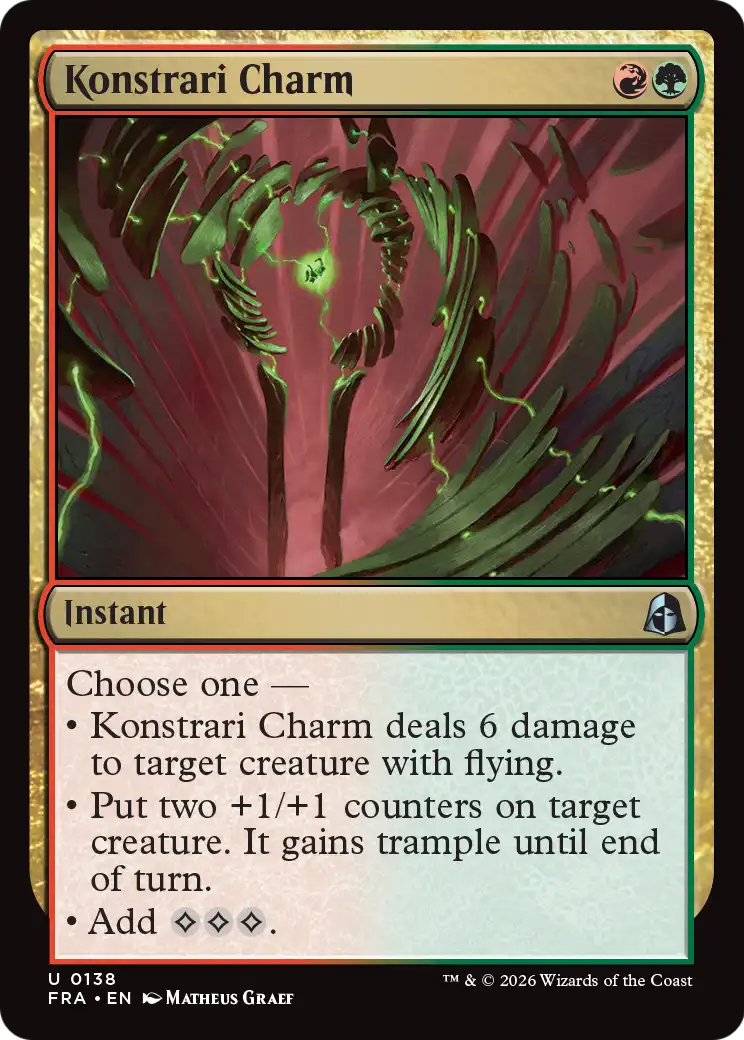 Konstrari Charm [Reality Fracture] | Card Citadel