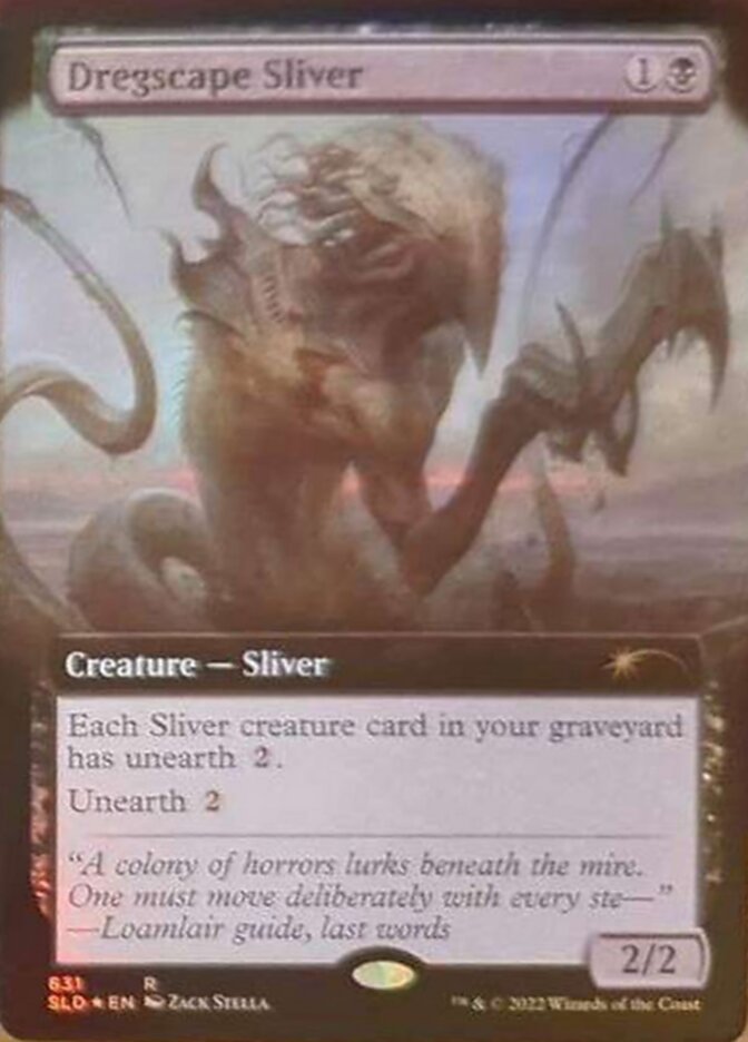 Dregscape Sliver (Extended Art) [Secret Lair Drop Promos] | Card Citadel