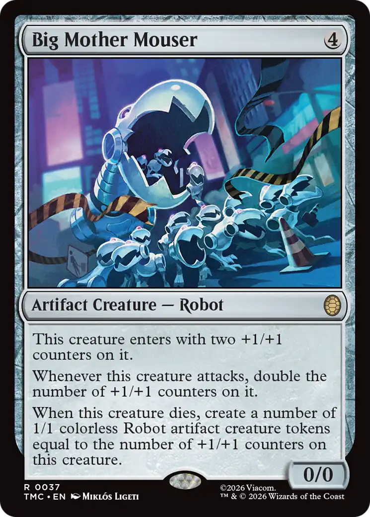 Big Mother Mouser [Teenage Mutant Ninja Turtles Commander] | Card Citadel