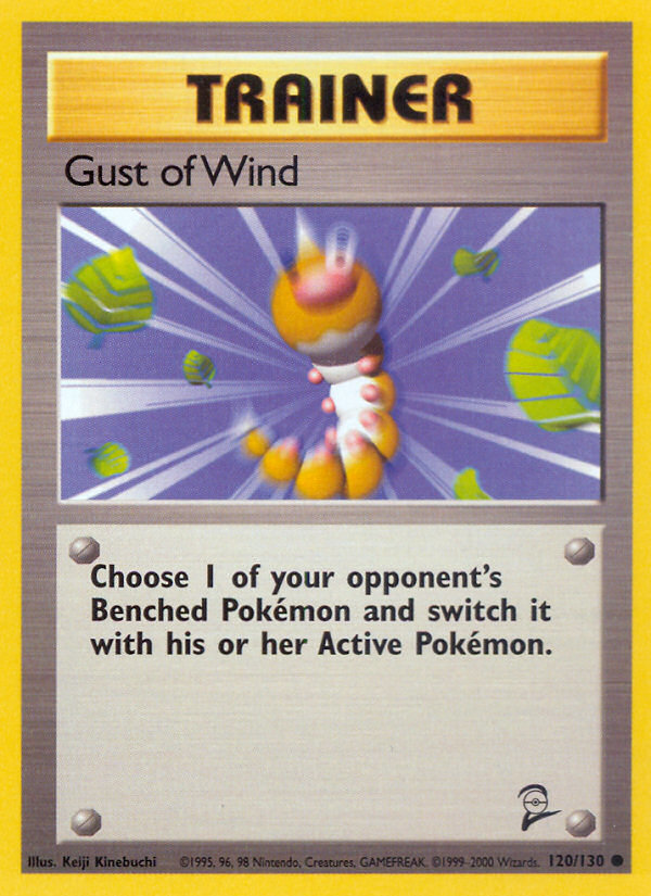 Gust of Wind (120/130) [Base Set 2] | Card Citadel