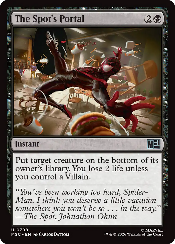 The Spot's Portal [Marvel Super Heroes Commander] | Card Citadel