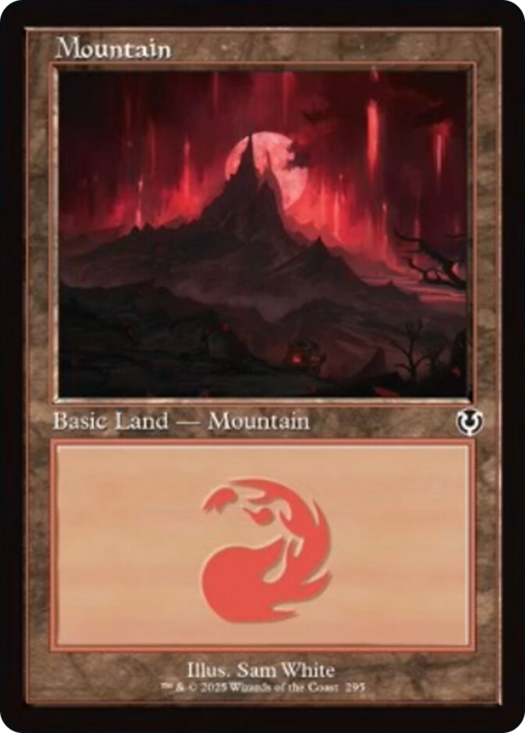 Mountain (295) (Retro Frame) [Innistrad Remastered] | Card Citadel