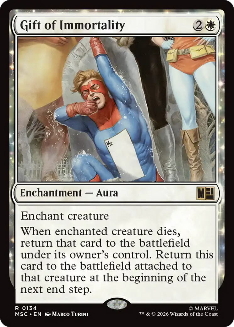 Gift of Immortality [Marvel Super Heroes Commander] | Card Citadel