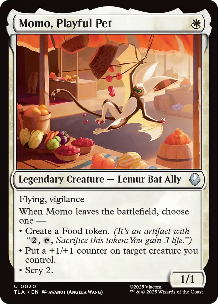 Momo, Playful Pet [Avatar: The Last Airbender] | Card Citadel