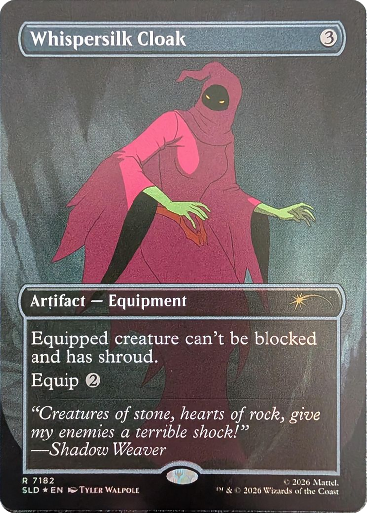 Whispersilk Cloak (7182) [Secret Lair Drop Series] | Card Citadel