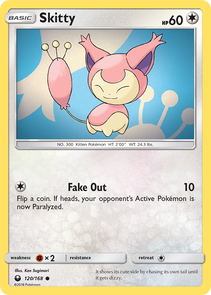 Skitty (120/168) [Sun & Moon: Celestial Storm] | Card Citadel