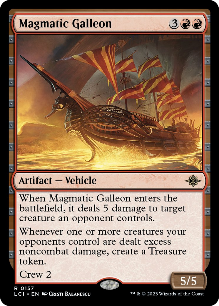 Magmatic Galleon [The Lost Caverns of Ixalan] | Card Citadel