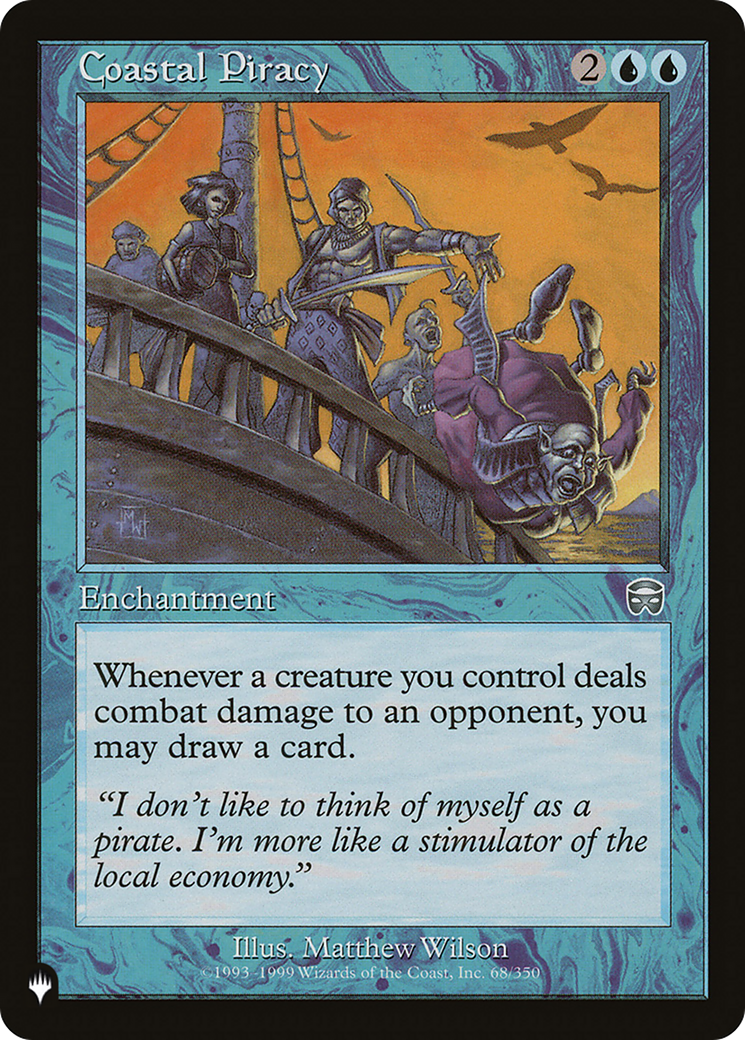 Coastal Piracy [The List Reprints] | Card Citadel