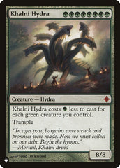 Khalni Hydra [The List] | Card Citadel