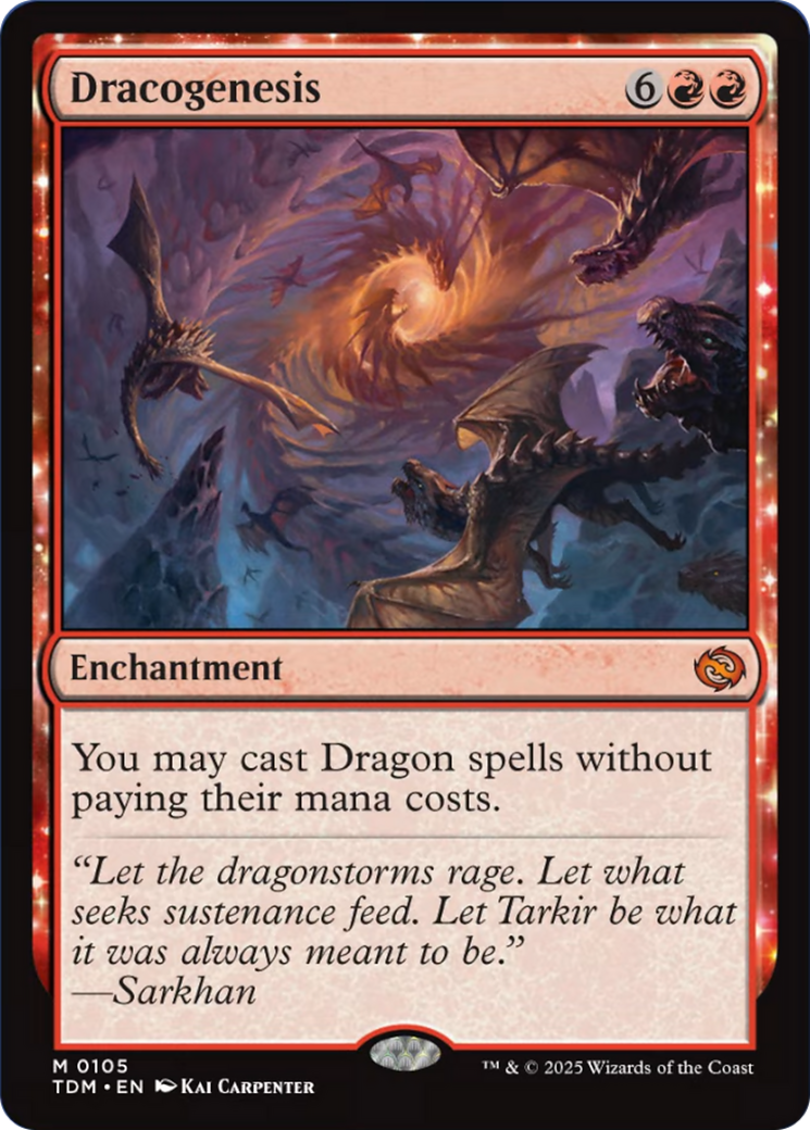 Dracogenesis [Tarkir: Dragonstorm] | Card Citadel