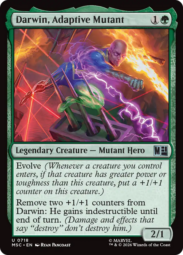 Darwin, Adaptive Mutant [Marvel Super Heroes Commander] | Card Citadel