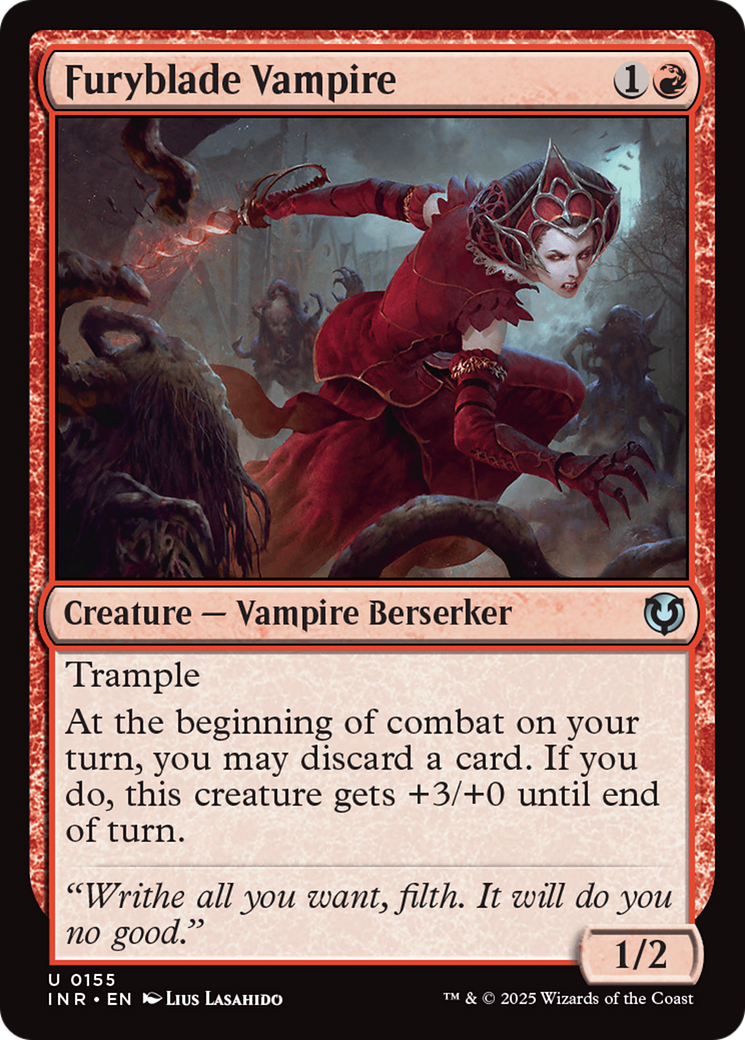 Furyblade Vampire [Innistrad Remastered] | Card Citadel