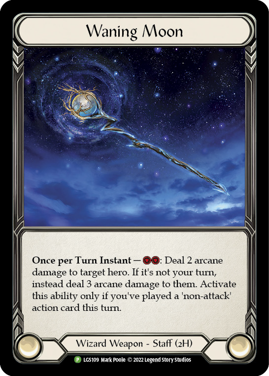 Waning Moon [LGS109] (Promo)  Cold Foil | Card Citadel