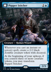 Poppet Stitcher // Poppet Factory (Extended Art) [Innistrad: Midnight Hunt] | Card Citadel