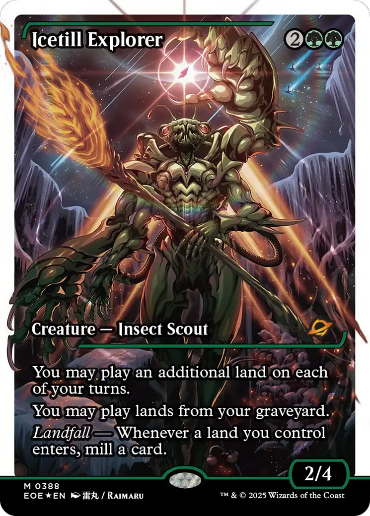 Icetill Explorer (Showcase) (Fracture Foil) [Edge of Eternities] | Card Citadel