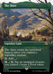 The Shire (Borderless) (Surge Foil) [The Lord of the Rings: Tales of Middle-Earth] | Card Citadel