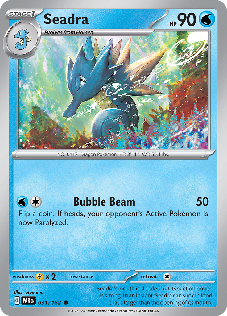 Seadra (031/182) [Scarlet & Violet: Paradox Rift] | Card Citadel