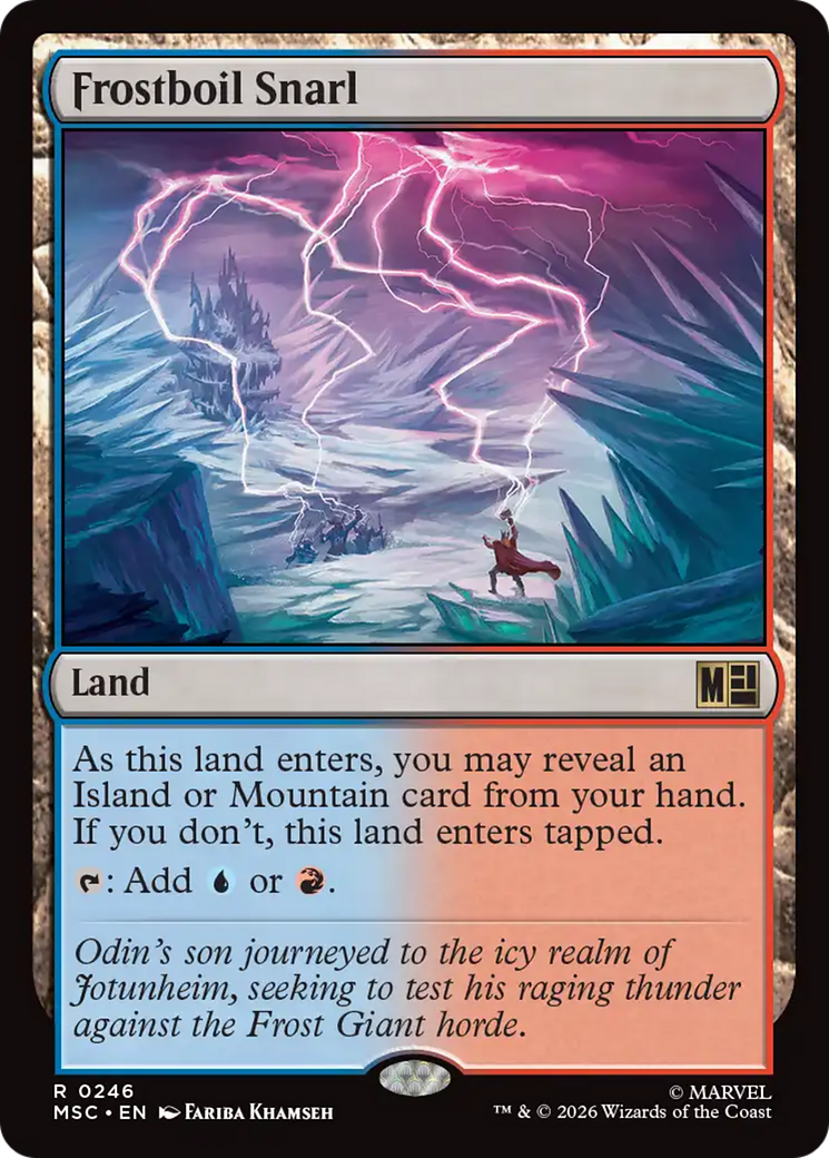 Frostboil Snarl [Marvel Super Heroes Commander] | Card Citadel