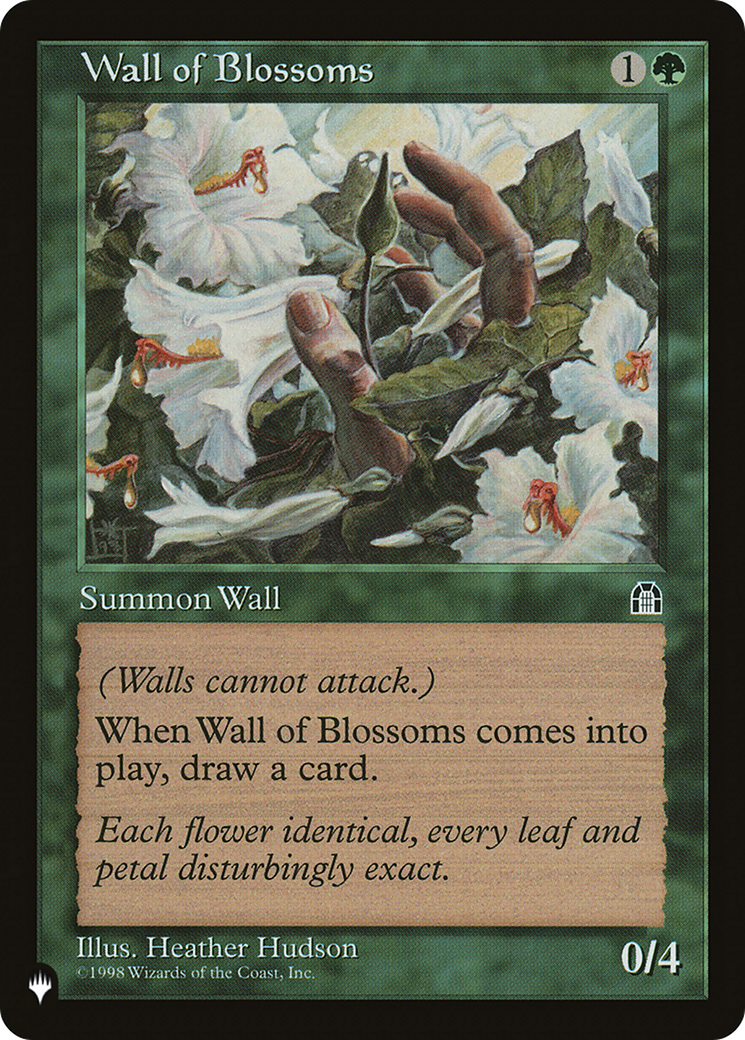 Wall of Blossoms [The List Reprints] | Card Citadel