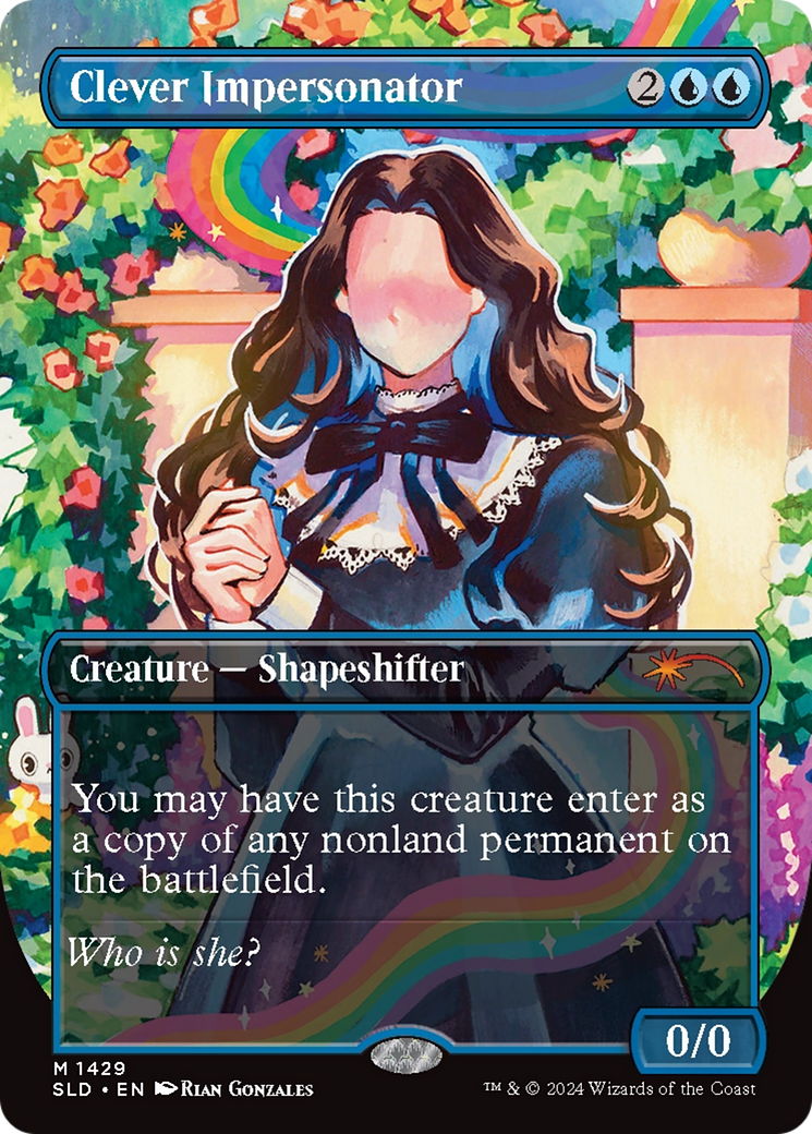 Clever Impersonator (Rainbow Foil) [Secret Lair Drop Series] | Card Citadel