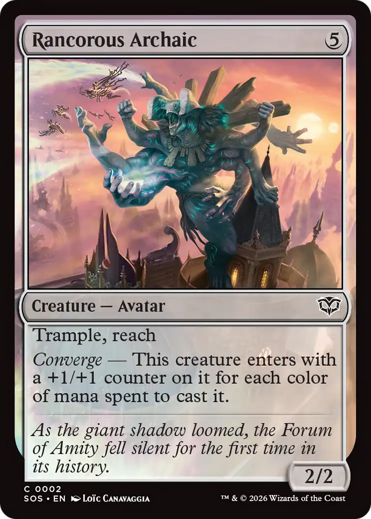 Rancorous Archaic [Secrets of Strixhaven] | Card Citadel