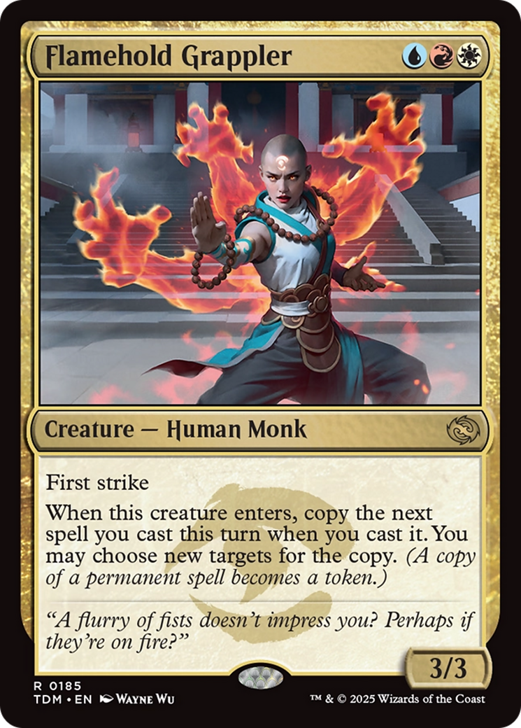 Flamehold Grappler [Tarkir: Dragonstorm] | Card Citadel