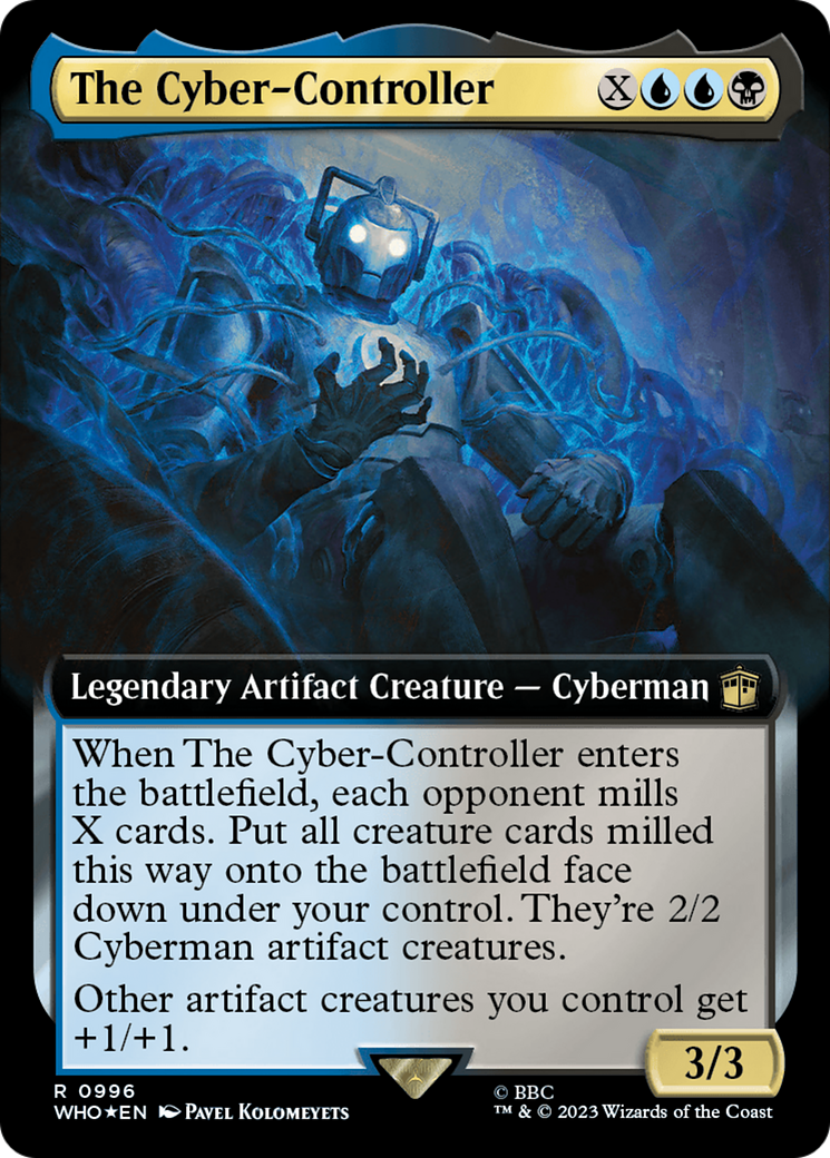 The Cyber-Controller (Extended Art) (Surge Foil) [Doctor Who] | Card Citadel