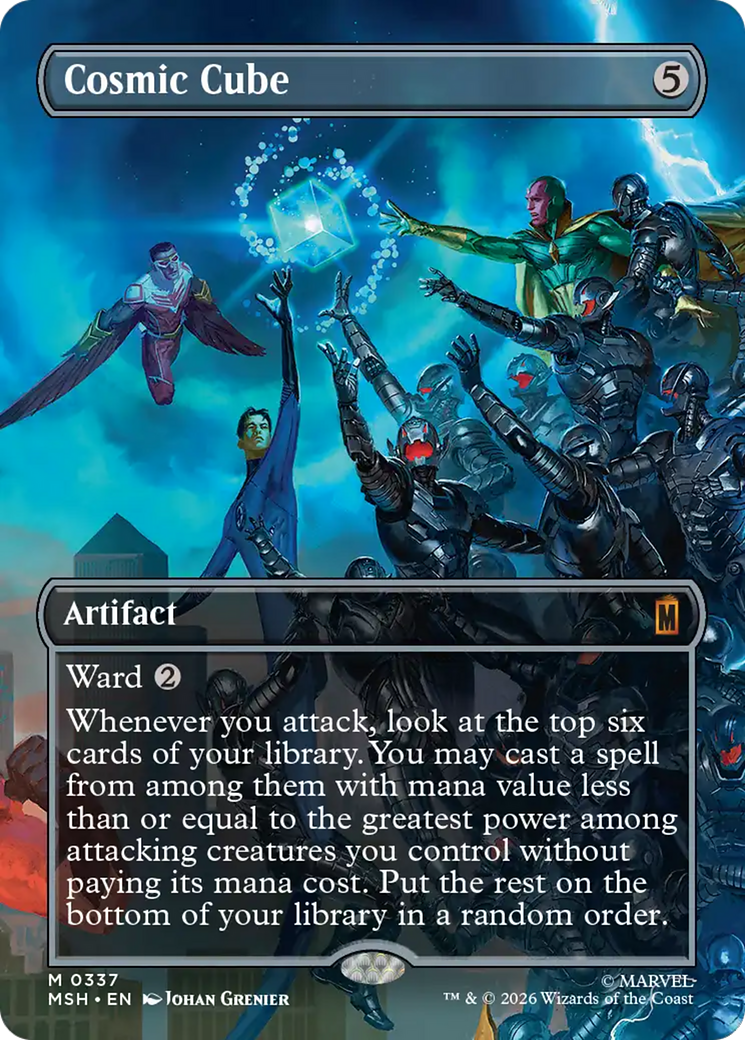 Cosmic Cube (Borderless) (0337) [Marvel Super Heroes] | Card Citadel