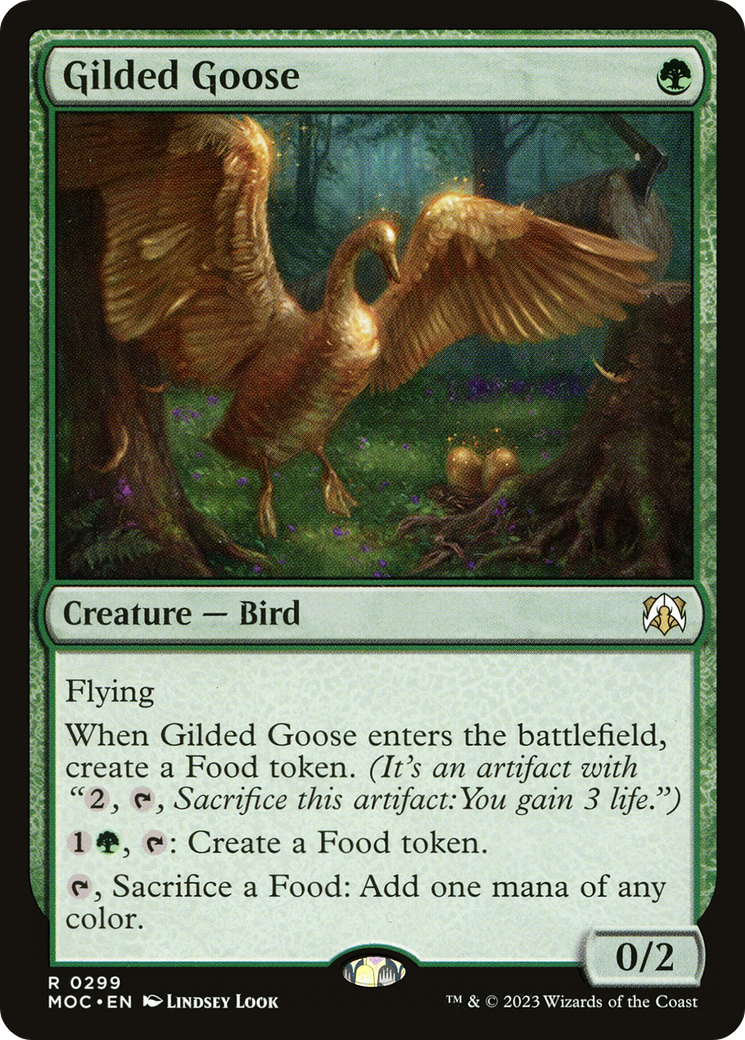 Gilded Goose [March of the Machine Commander] | Card Citadel