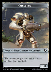 The Monarch // Construct (0041) Double-Sided Token [Commander Masters Tokens] | Card Citadel