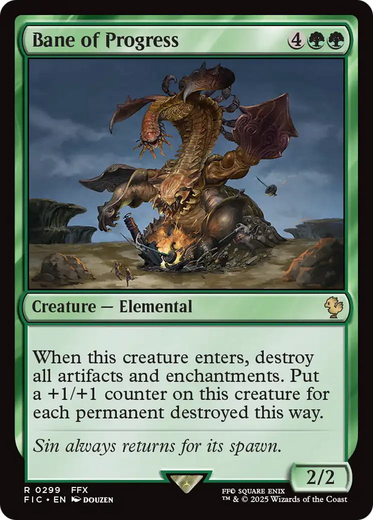 Bane of Progress [FINAL FANTASY Commander] | Card Citadel