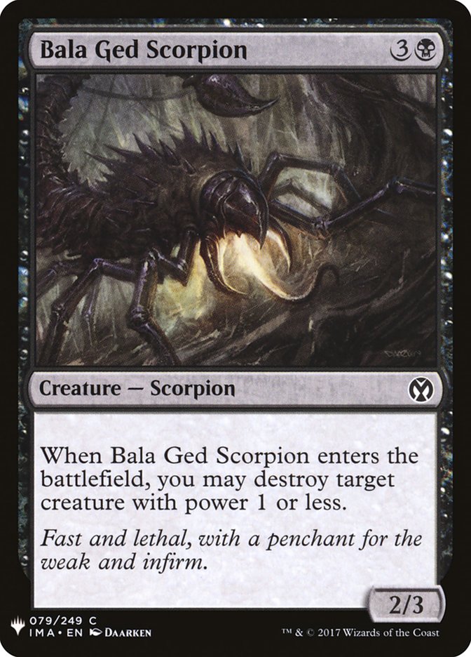 Bala Ged Scorpion [Mystery Booster] | Card Citadel