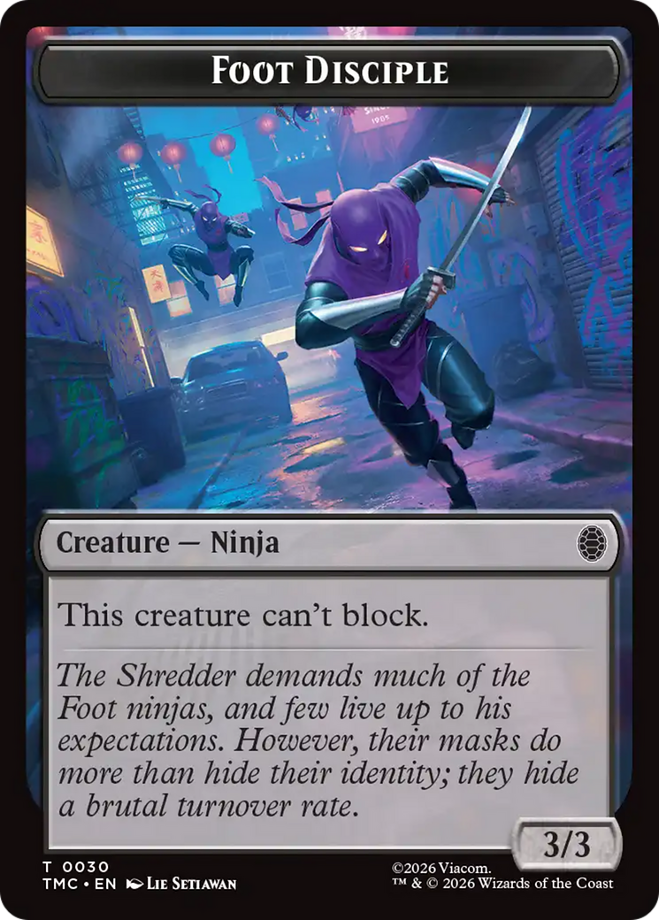Foot Disciple [Teenage Mutant Ninja Turtles Commander] | Card Citadel