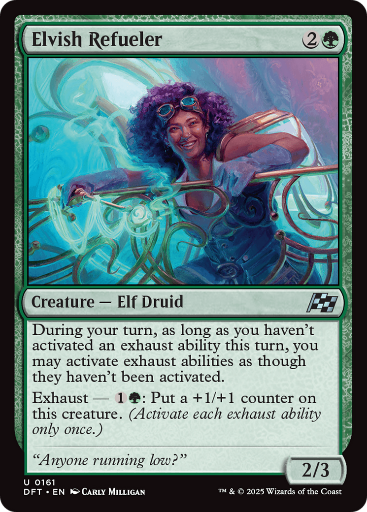 Elvish Refueler [Aetherdrift] | Card Citadel