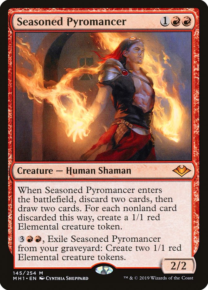 Seasoned Pyromancer [Modern Horizons] | Card Citadel