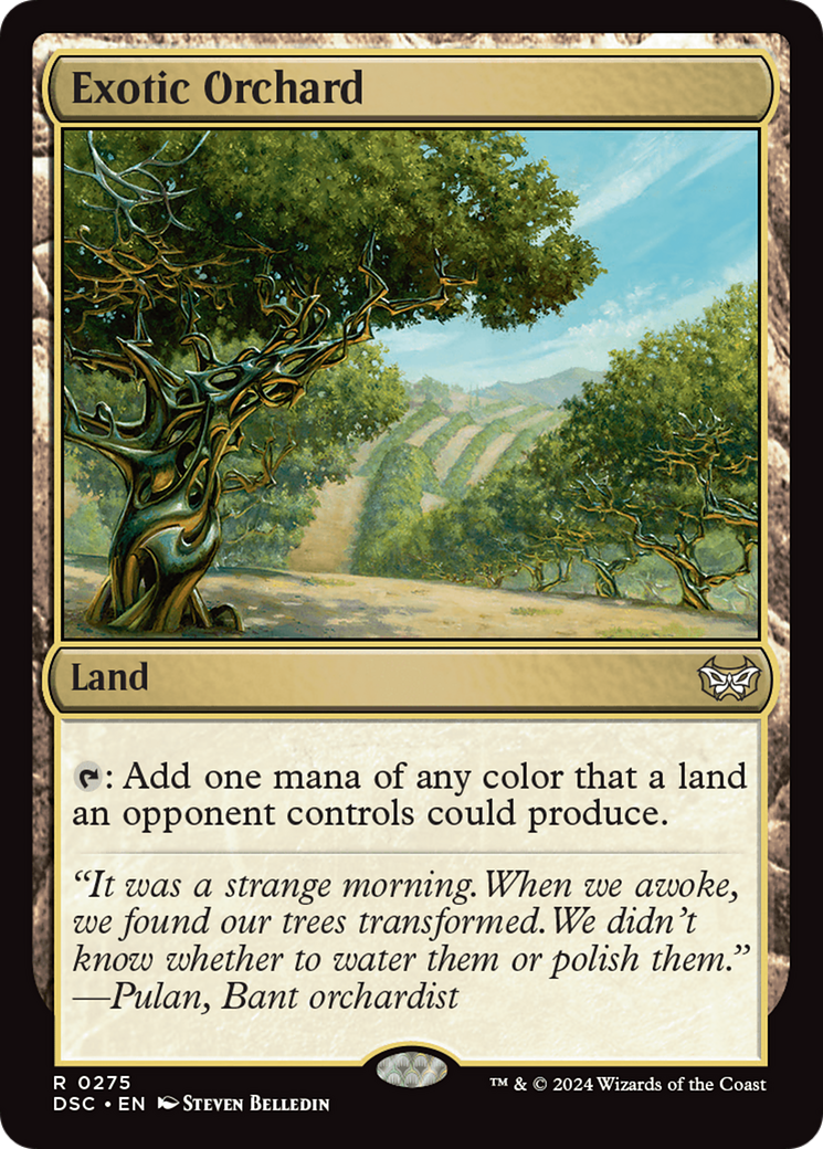 Exotic Orchard [Duskmourn: House of Horror Commander] | Card Citadel