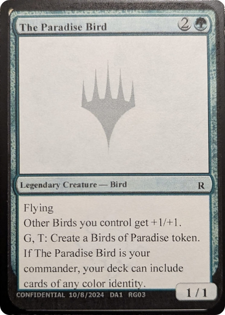 The Paradise Bird [Mystery Booster 2 Playtest Cards] | Card Citadel