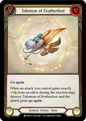 Talisman of Featherfoot [EVR190] (Everfest)  1st Edition Cold Foil | Card Citadel