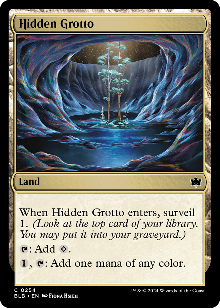 Hidden Grotto [Bloomburrow] | Card Citadel