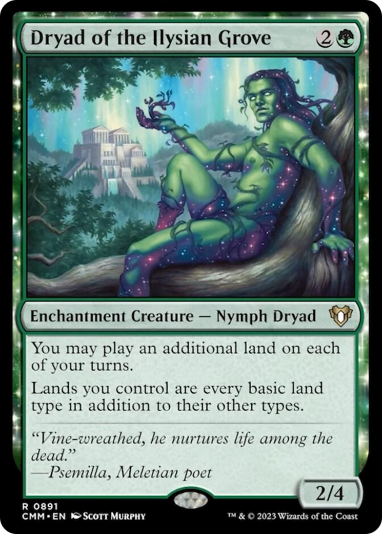 Dryad of the Ilysian Grove [Commander Masters] | Card Citadel