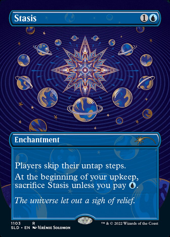 Stasis (Borderless) [Secret Lair Drop Series] | Card Citadel