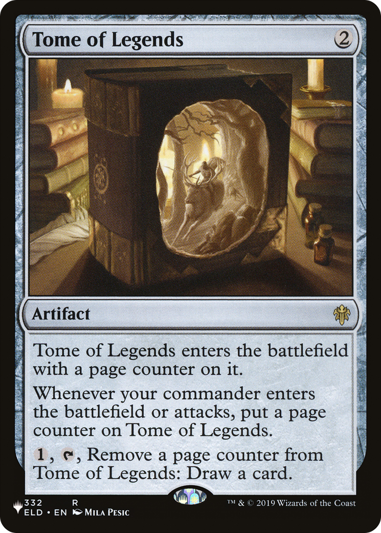 Tome of Legends (Surge Foil) [Marvel Super Heroes Commander] | Card Citadel