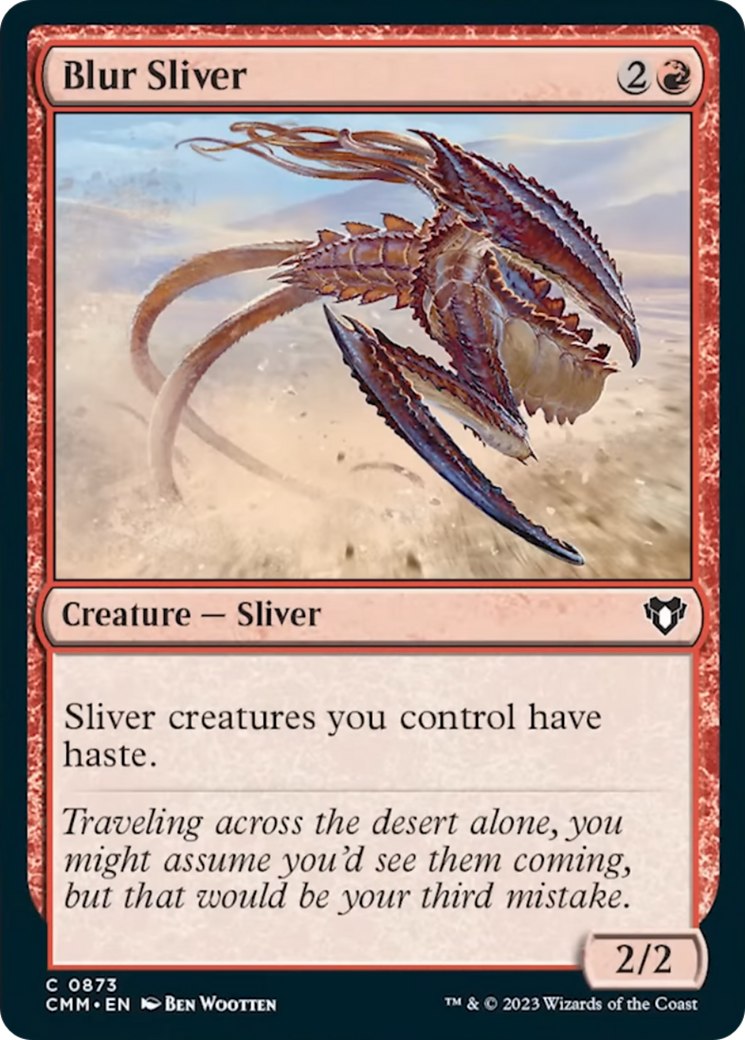 Blur Sliver [Commander Masters] | Card Citadel