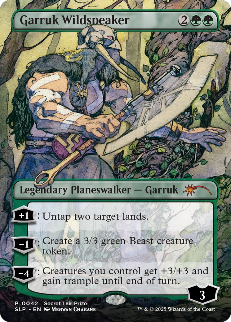 Garruk Wildspeaker [Secret Lair Showdown] | Card Citadel