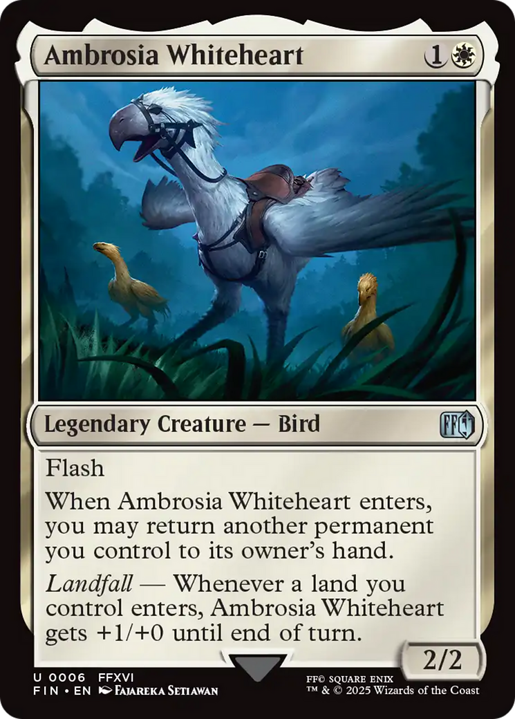 Ambrosia Whiteheart [FINAL FANTASY] | Card Citadel